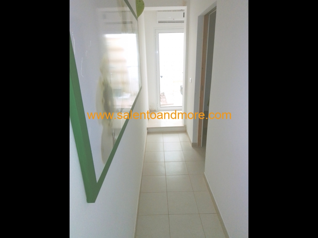 Corridoio dal quale si accede alla zona esterna.